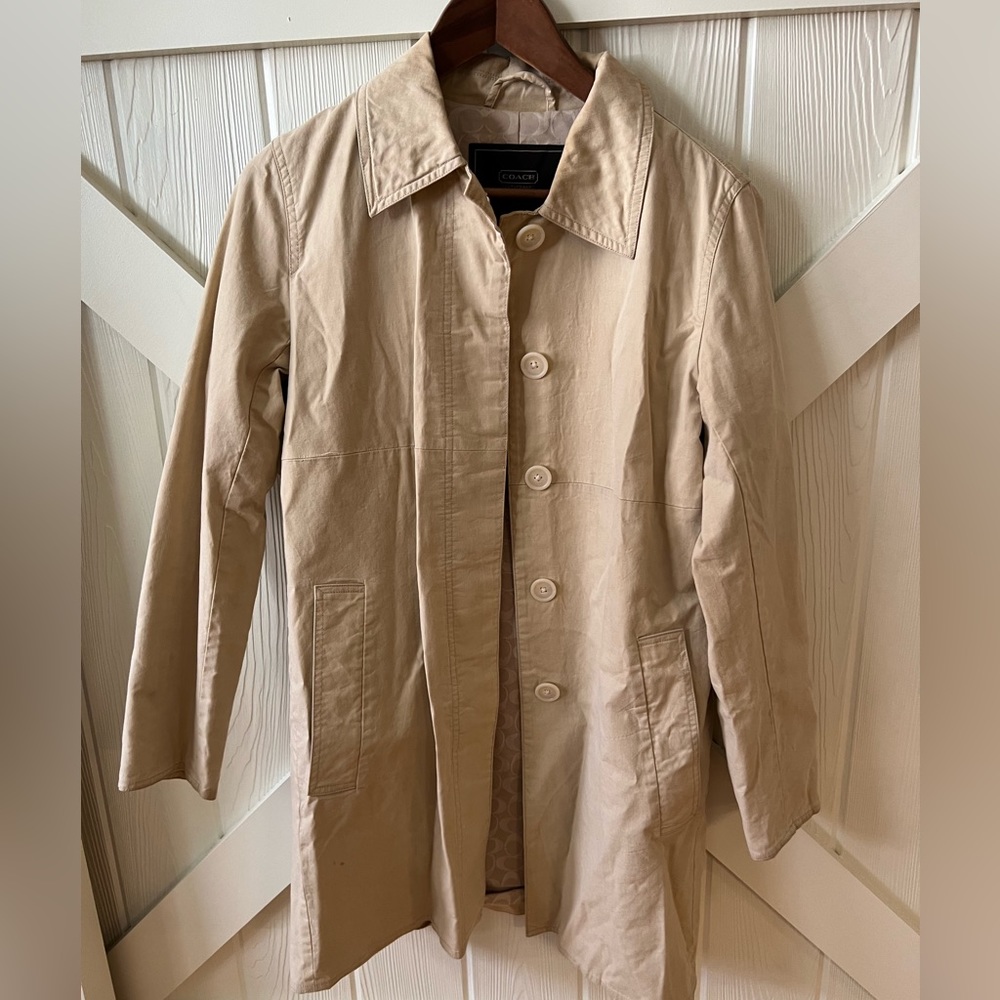 Coach trench coat